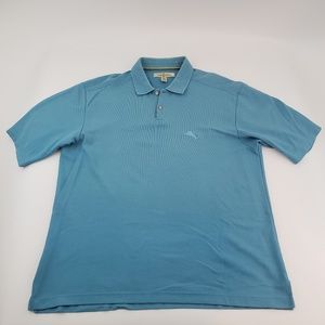 Tommy Bahama Short Sleeve Pima Cotton Polo Shirt